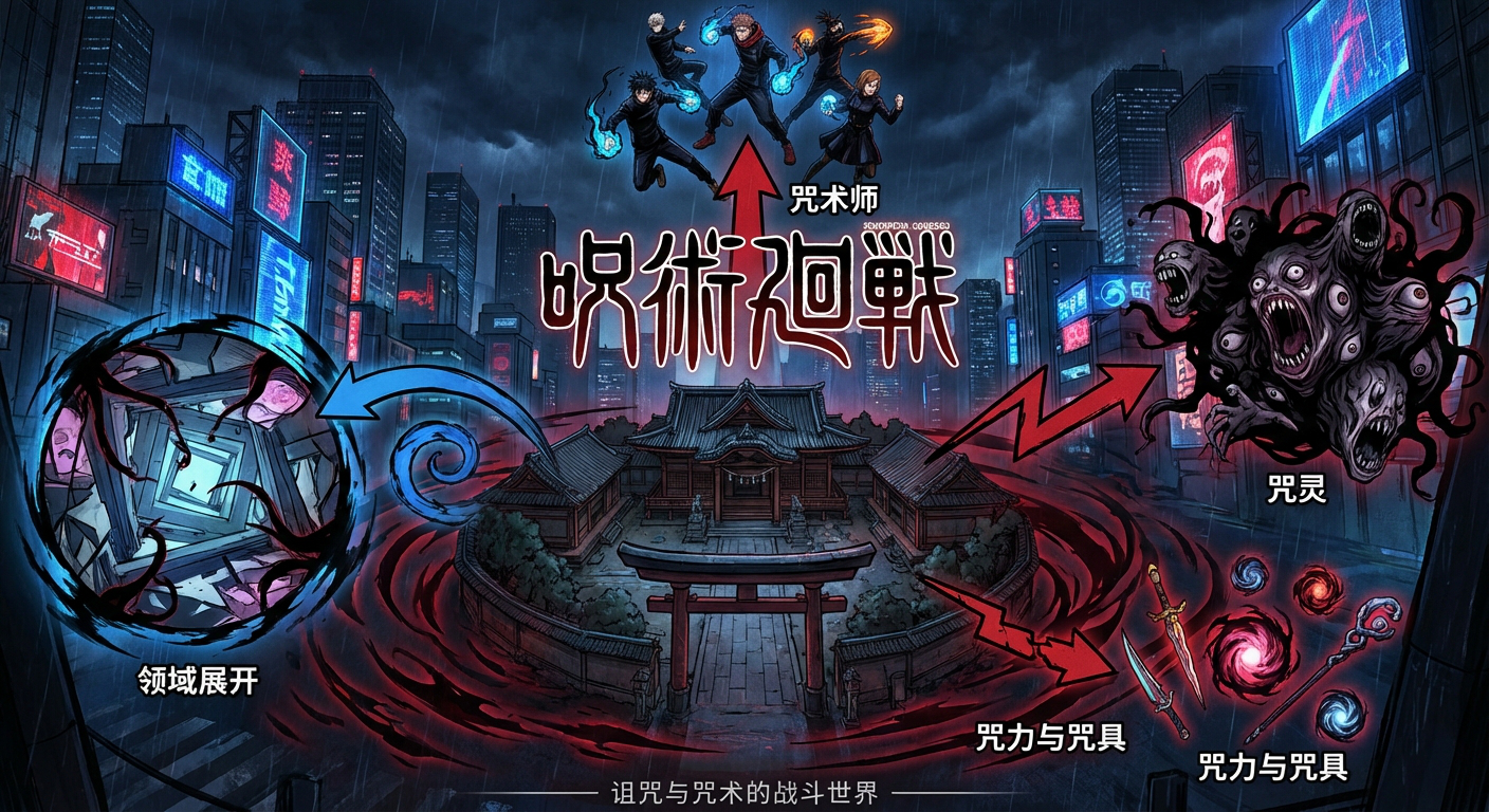 咒术回战世界观全景图