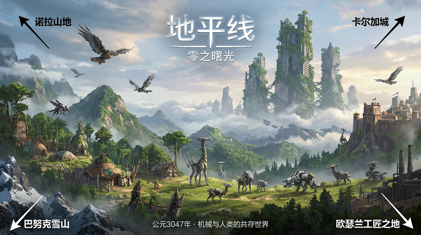 地平线：零之曙光 世界全景