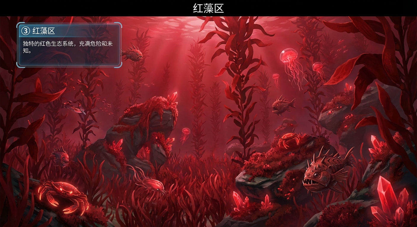 红藻生态区