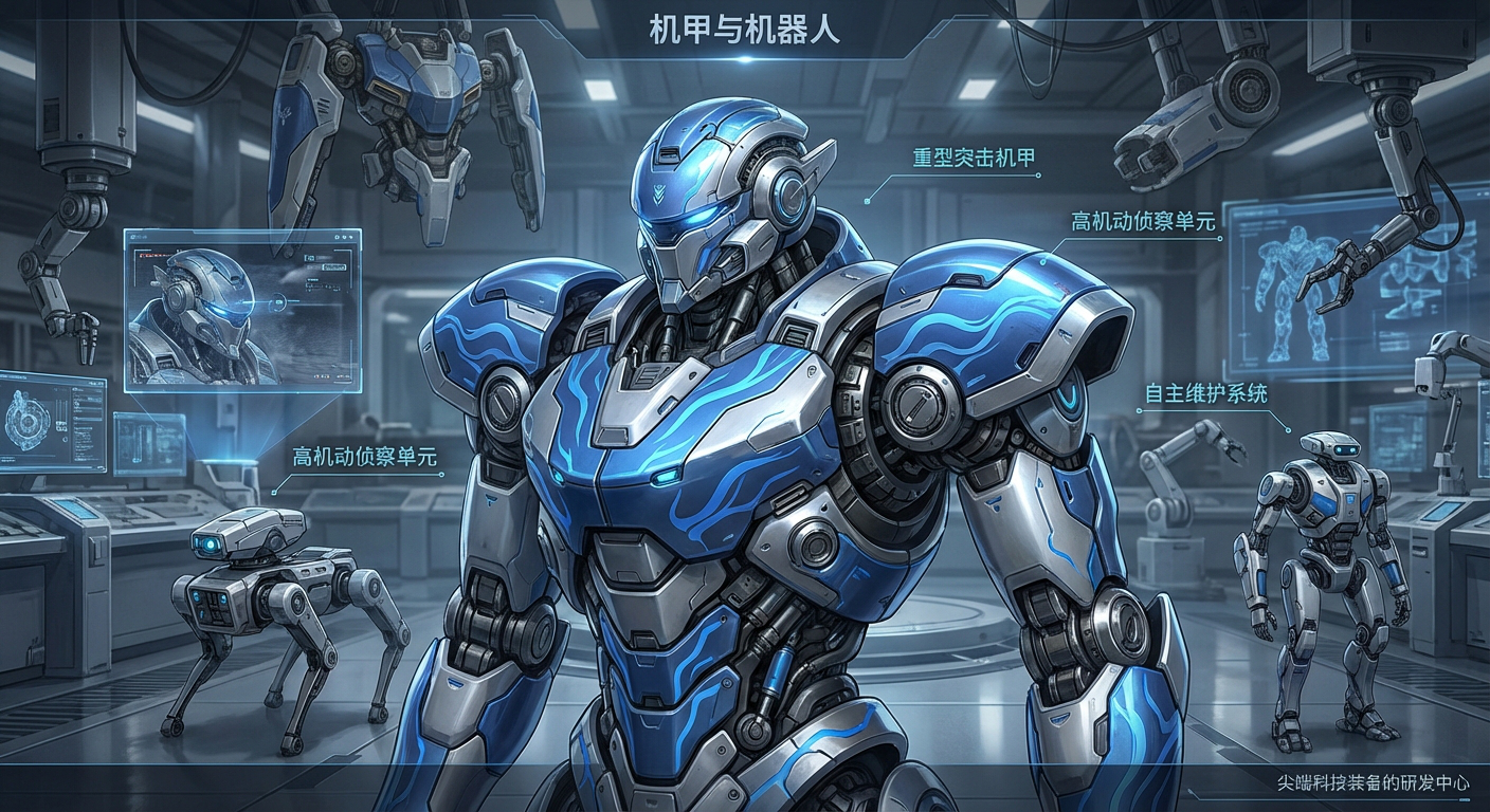 机甲与机器人